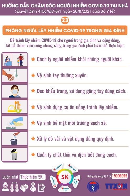 PHÒNG NGỪA LÂY NHIỄM COVID 19 TRONG GIA ĐÌNH1