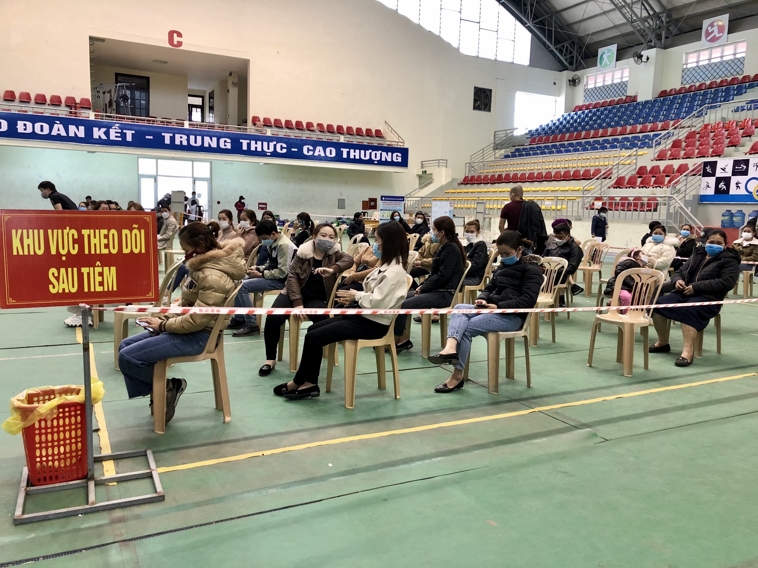 Quy trình tiêm chủng được triển khai kiểm soát chắt chẽ theo đúng quy định của Bộ Y tế 2