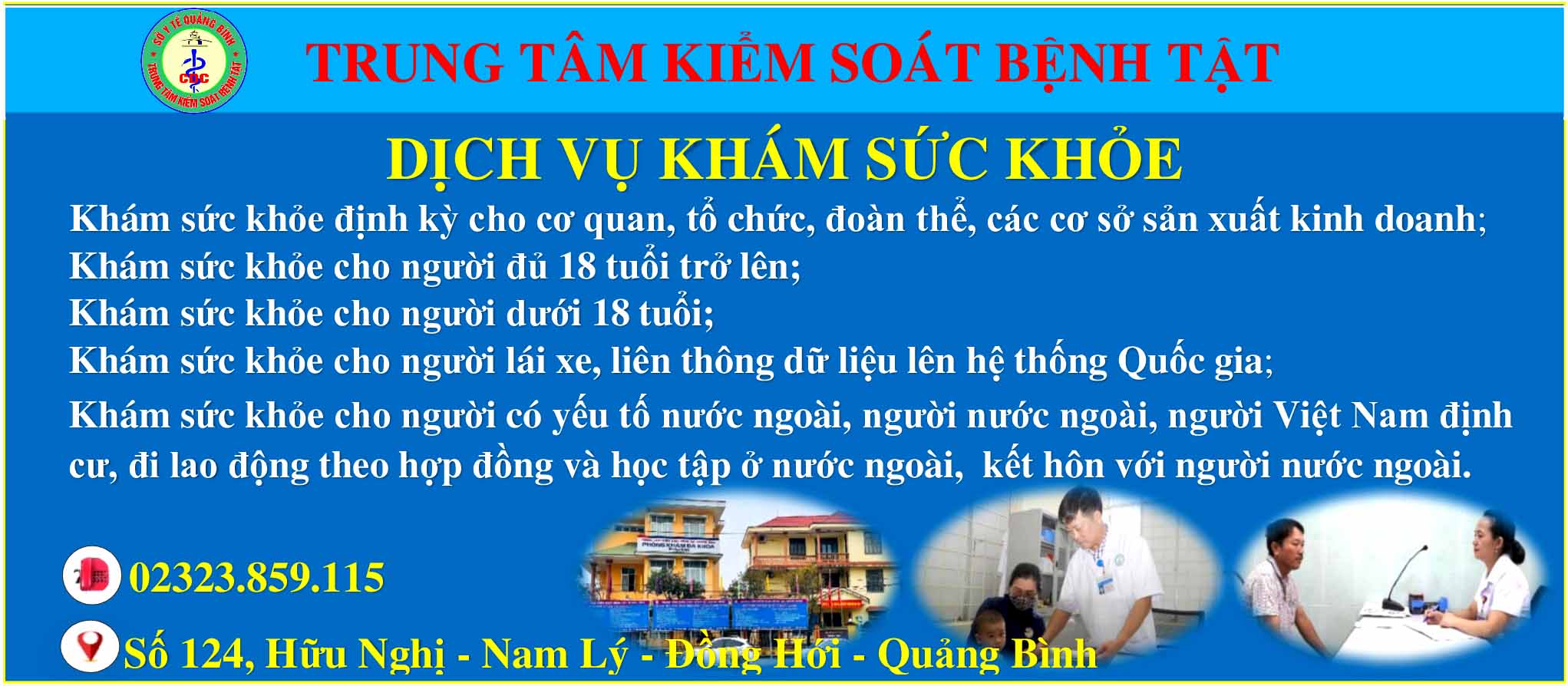 dịch vụ khám sức khỏe 2023